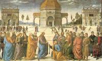 Perugino, Pietro - Christ Giving the Keys to St. Peter